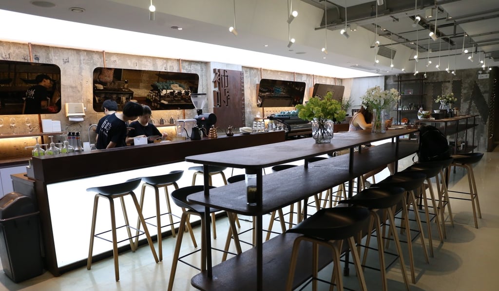 Underground cafe Extra Time Cafe & Lounge has its own private cinema. Photo: Rachel Cheung