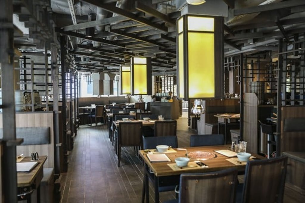 Interior of The Charcoal Room. Photo: K.Y. Cheng