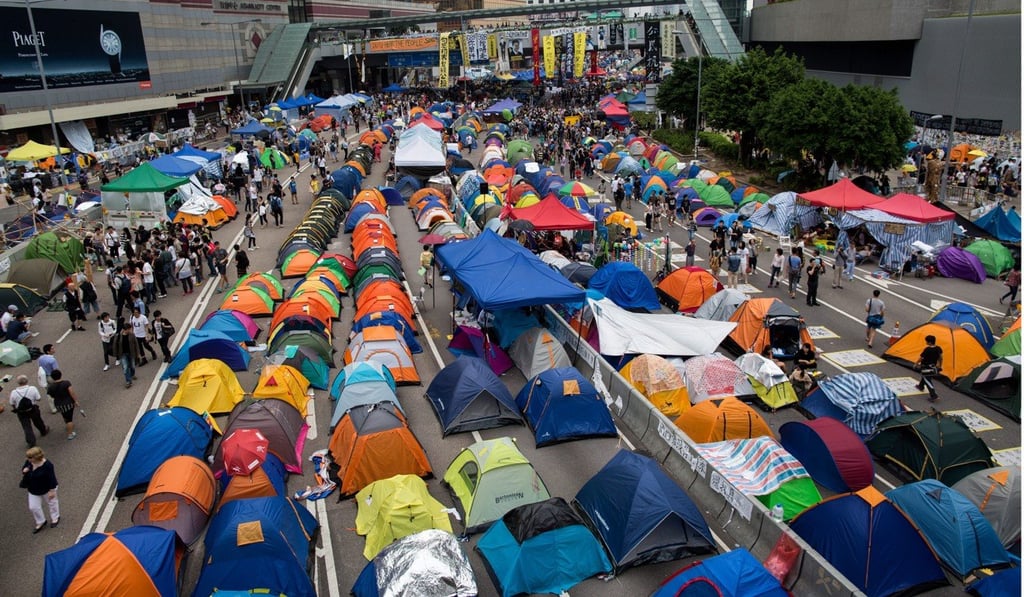Many in the pro-democracy bloc appear to be still recovering from the failure of the Occupy protests to move Beijing, despite lasting 79 days and paralysing key areas of the city. Photo: EPA