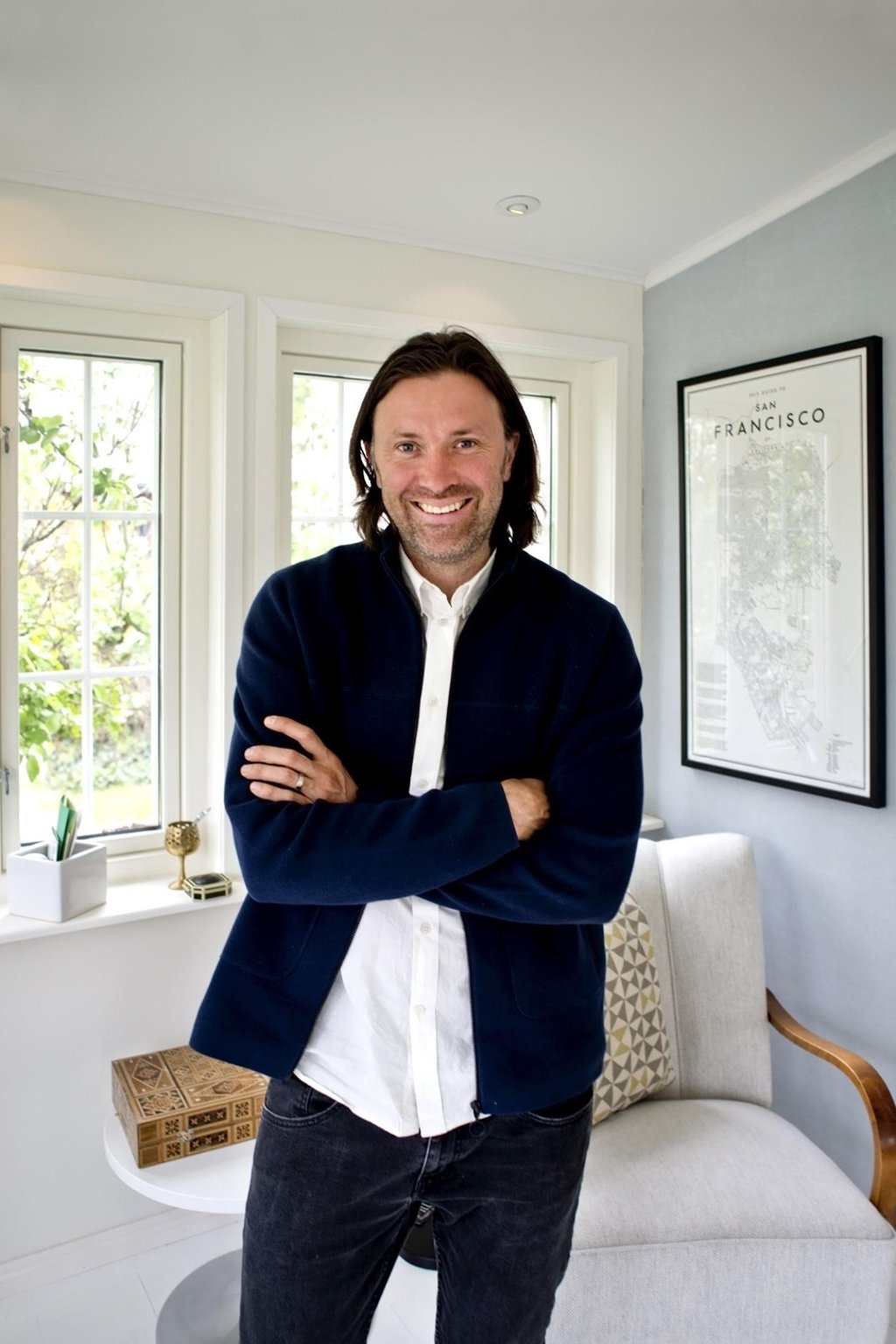 Niklas Ekstedt cooks ancient recipes exclusively on live fire and birch wood at his eponymous restaurant, Ekstedt. Photo: Alex Ang