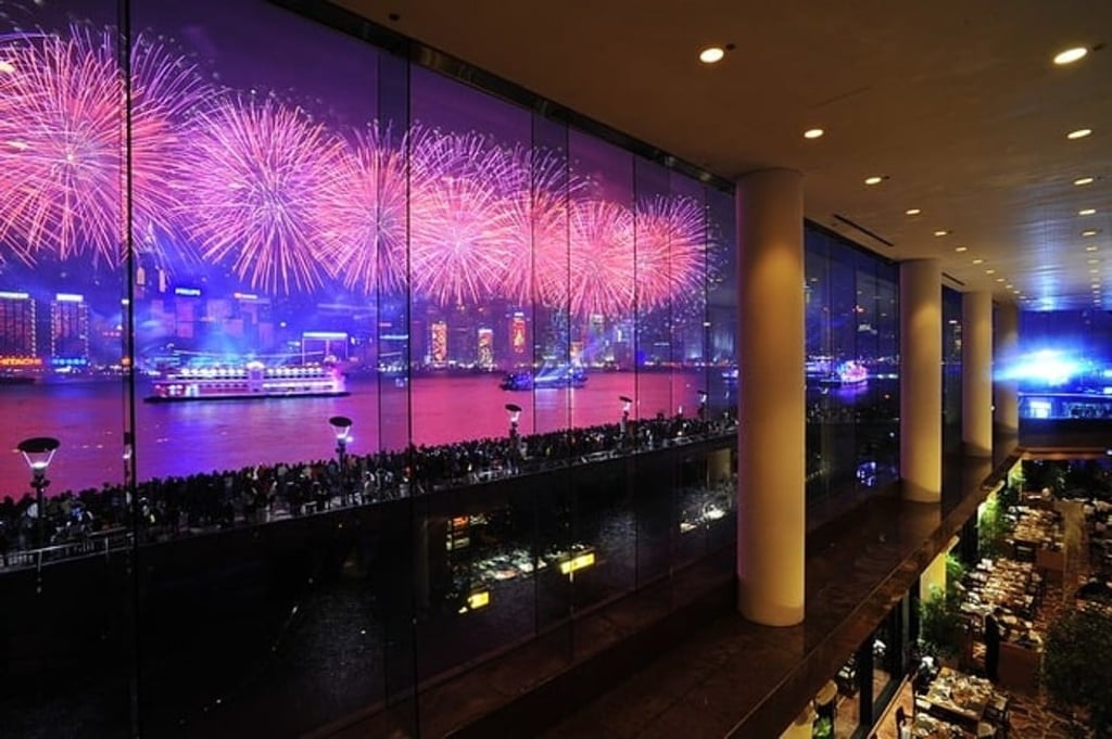 Enjoy a panoramic view of the fireworks from the Intercontinental Hotel’s Harbourside Restaurant.