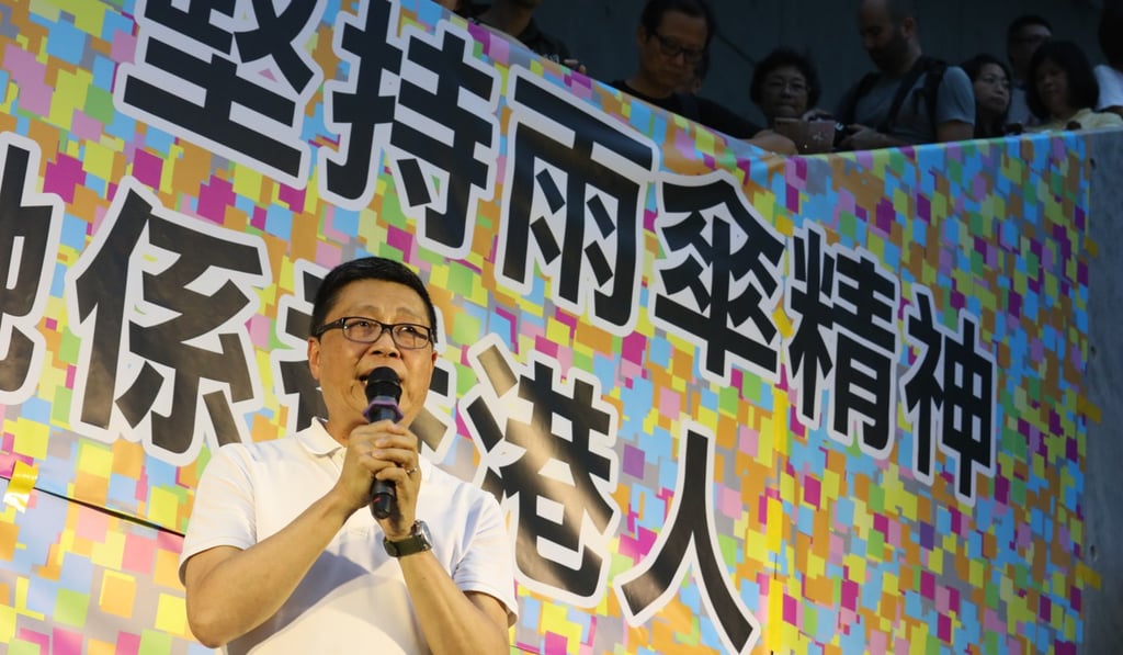 Chan Kin-man says he is proud of his role. Photo: Felix Wong