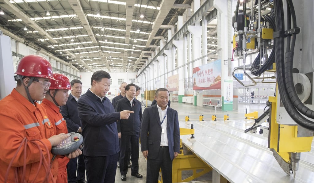 Xi has made clear Beijing supports both public ownership and private sector economies. Photo: Xinhua Xi has made clear Beijing supports both public ownership and private sector economies. Photo: Xinhua