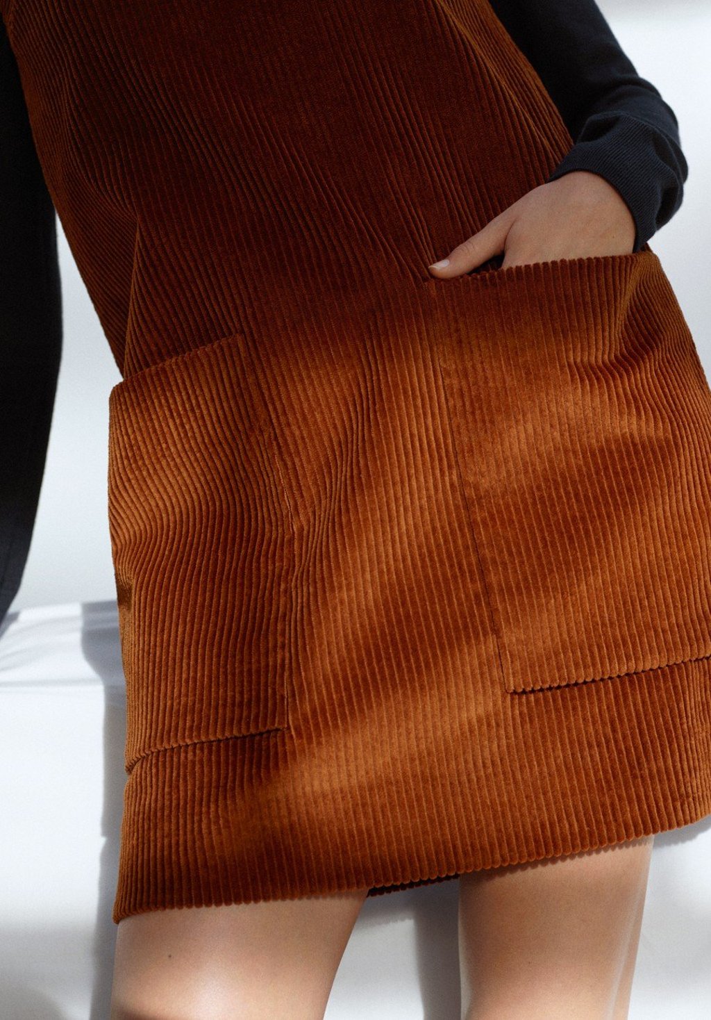 When trying out the season’s corduroy trend, think 70s, rather than geography teacher.