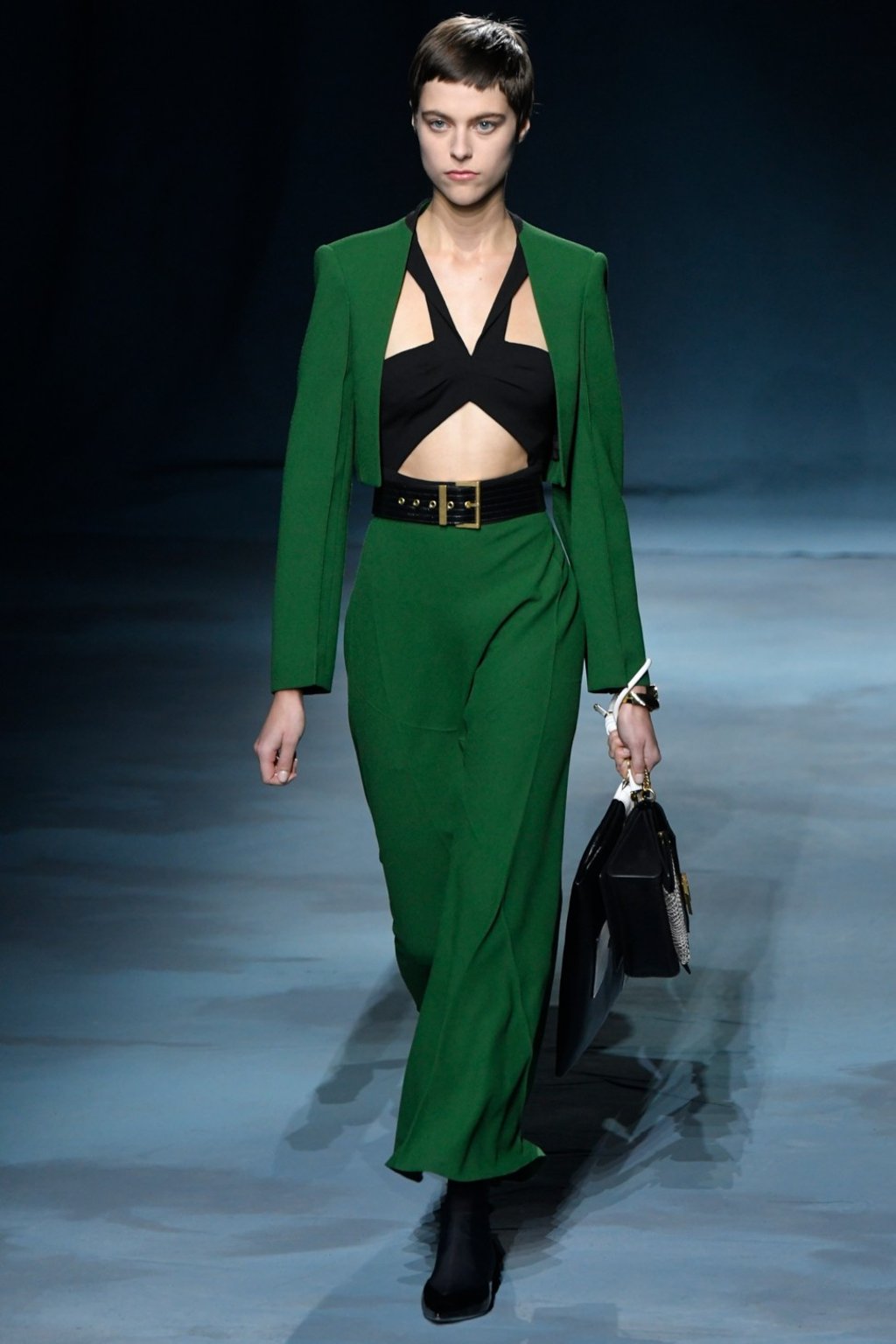 After Meghan Markle s royal wedding Givenchy designer Clare Waight Keller s boyish tuxedo show cuts a dash in Paris South China Morning Post
