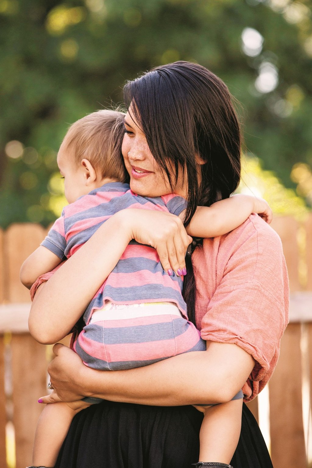 Carrying babies all the time can result in a number of repetitive strain injuries. Photo: Alamy