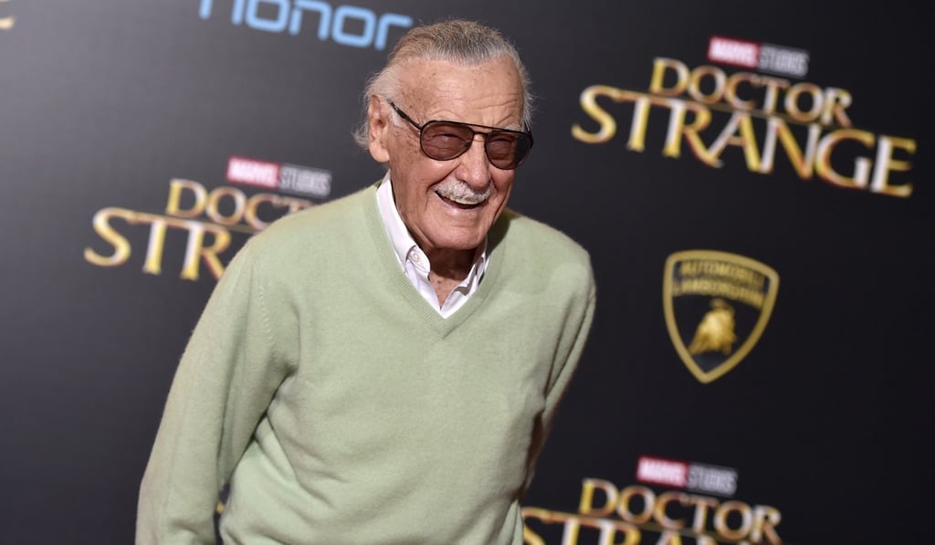 Stan Lee at the premiere of Doctor Strange in Los Angeles in 2016. He was not present at the event in China. Photo: Jordan Strauss/Invision/AP
