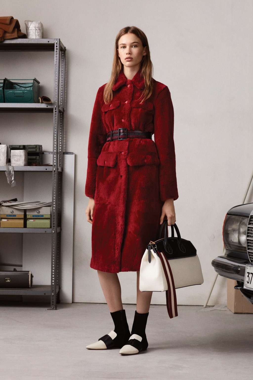 A look from Bally’s autumn/winter 2018-19 women’s collection. Chinese textile and apparel producer Shandong Ruyi Group now has a controlling share in Bally. A look from Bally’s autumn/winter 2018-19 women’s collection. Chinese textile and apparel producer Shandong Ruyi Group now has a controlling share in Bally.
