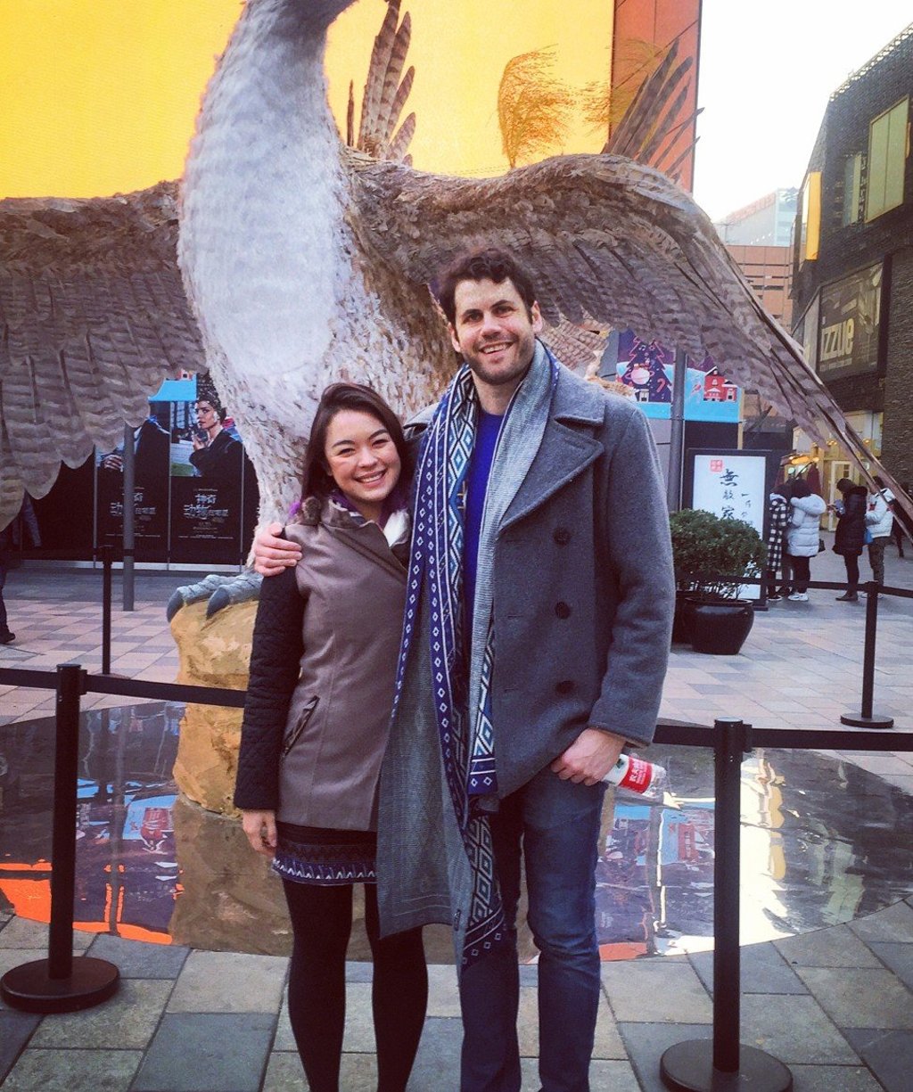 Jonathan Kaiman and his girlfriend, Charlotte Arneson. “I do not think people should be defined by their mistakes,” Arneson says.