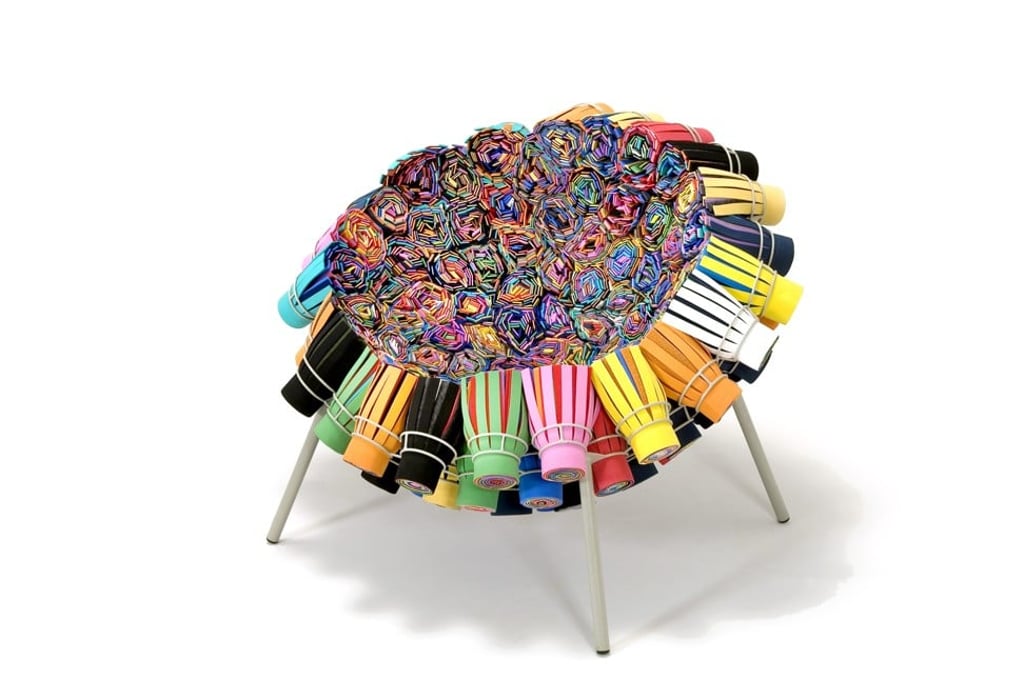 The Campana brothers’ sushi chair from 2003. Photo: Calazans Estúdio