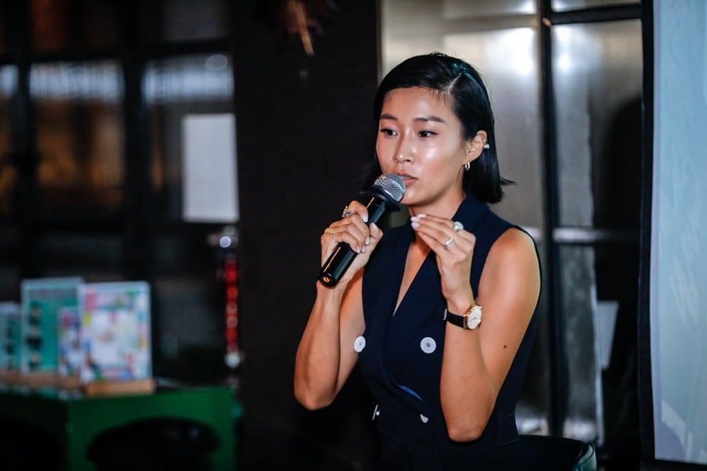 Chinese fitness and lifestyle blogger known as ‘Sporty Bitch’, who has been a vegetarian for the past two years. Photo: The Luxury Conversation