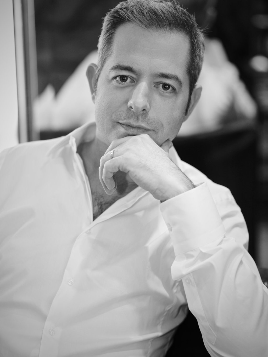 Osteopath Damien Mouellic believes support from others is crucial when getting fit. Photo: Neil Dunbar