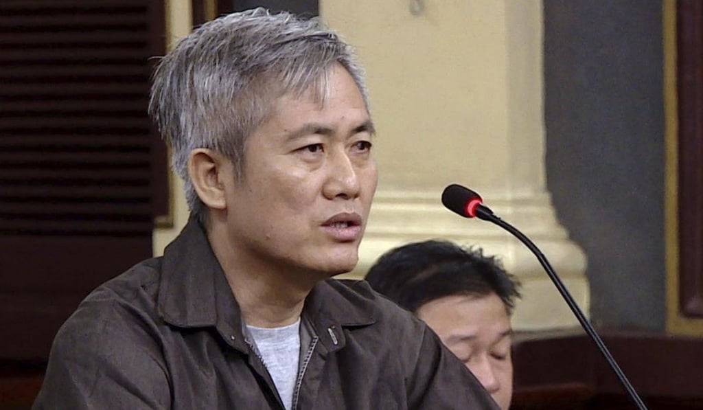 Luu Van Vinh is described as leader of the Vietnam National Coalition. Photo: AP