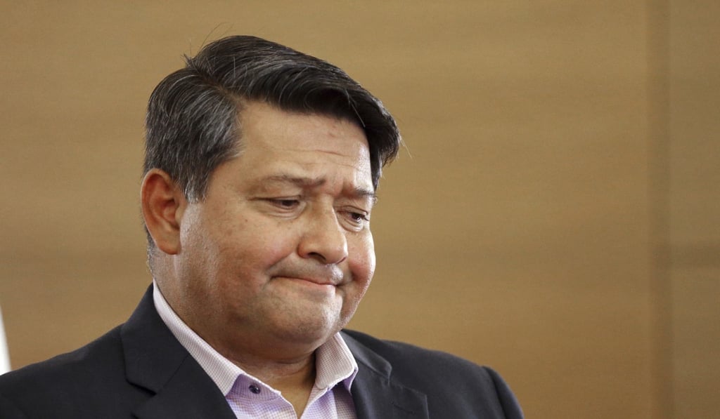 Manuel Vega, who says he was sexually abused by a priest over a five-year period decades ago, talks about his lawsuit against the Vatican, seeking the names of all offenders within the church worldwide. Photo: AP Manuel Vega, who says he was sexually abused by a priest over a five-year period decades ago, talks about his lawsuit against the Vatican, seeking the names of all offenders within the church worldwide. Photo: AP