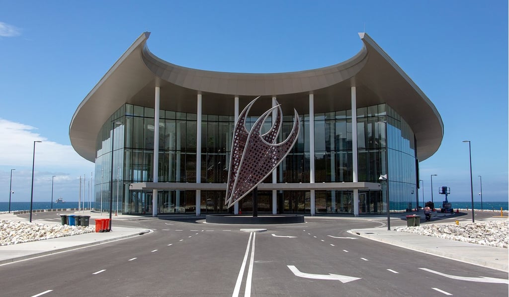 The Apec leaders’ summit will take place in this conference centre in Port Moresby. The unprecedented challenge of hosting thousands of regional leaders in its tiny capital has obsessed Papua New Guinea’s leaders for the past four years. Photo: AFP The Apec leaders’ summit will take place in this conference centre in Port Moresby. The unprecedented challenge of hosting thousands of regional leaders in its tiny capital has obsessed Papua New Guinea’s leaders for the past four years. Photo: AFP