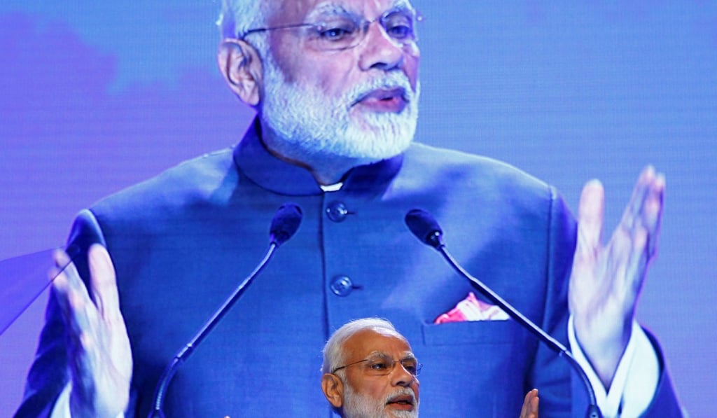 Indian Prime Minister Narendra Modi sees the strategic value of Sikkim’s new airport. Photo: Reuters