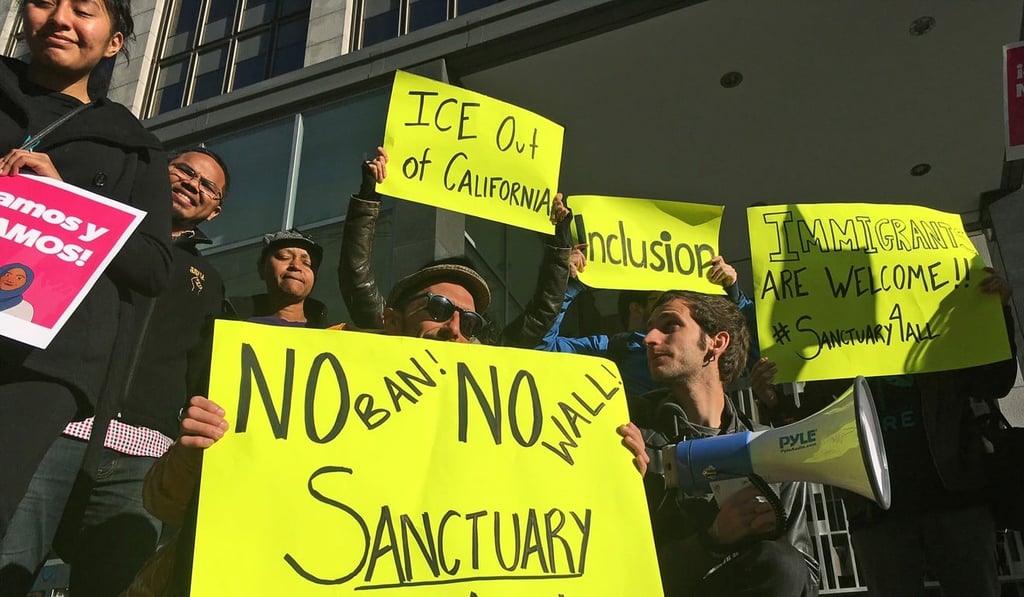 A US judge says the law undermines existing state and local policies and strips local policy makers of the power to decide for themselves whether to communicate with immigration officials. Photo: AP A US judge says the law undermines existing state and local policies and strips local policy makers of the power to decide for themselves whether to communicate with immigration officials. Photo: AP