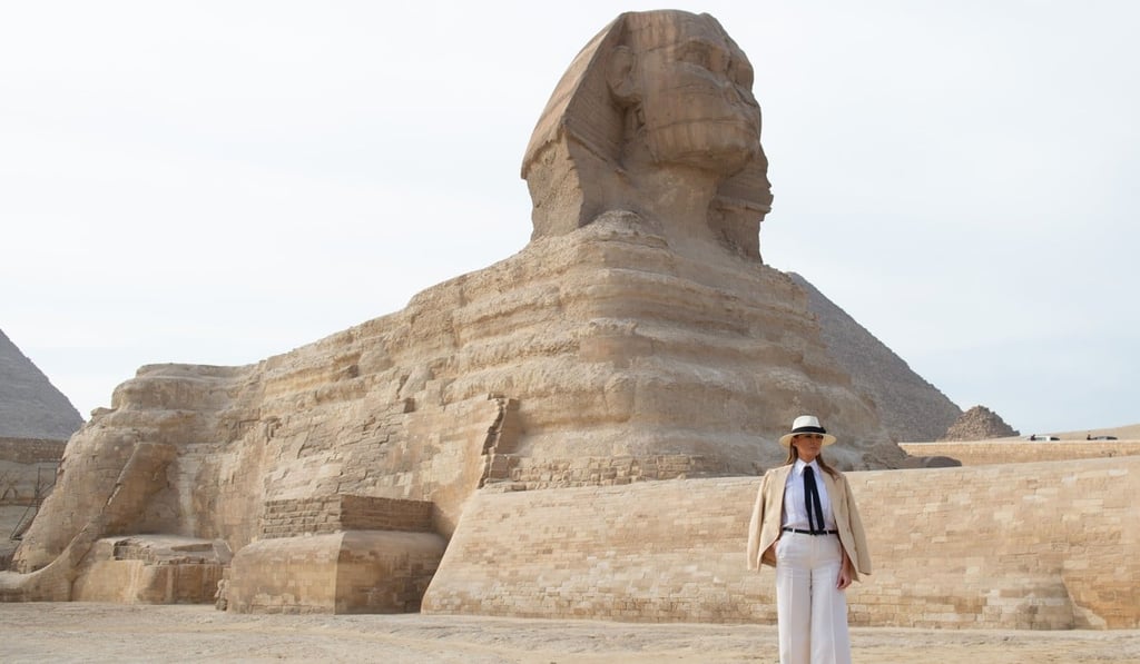 Trump was making her first major solo international trip to Africa, where she is promoting child welfare and education. Photo: AFP Trump was making her first major solo international trip to Africa, where she is promoting child welfare and education. Photo: AFP