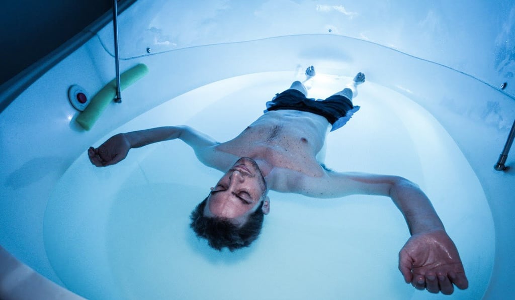 One of Dreamwater Float Co’s DreamPod relaxation tanks used at Float On HK in Mid-Levels, Hong Kong.