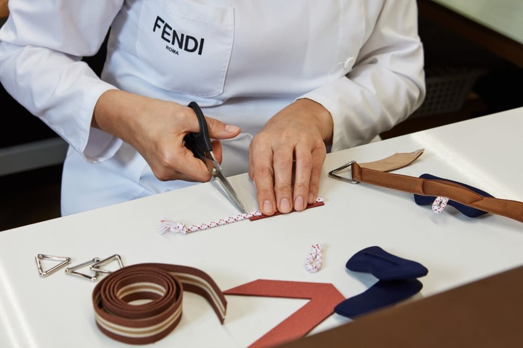 The workmanship that goes into the making of Fendi’s Colibri shoes