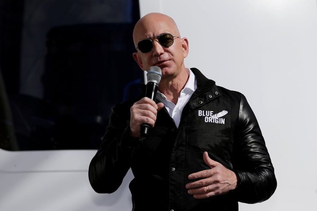 Amazon has announced plans to increase the company’s minimum wage in the US to US$15; meanwhile, Jeff Bezos, CEO of Amazon, is estimated to earn US$8,961,187 per hour. Photo: Reuters