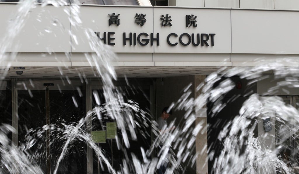 A writ was filed at the High Court in Hong Kong. Photo: Roy Issa