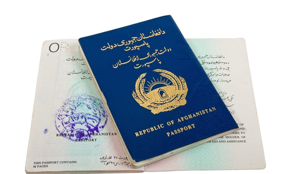 An Afghan passport is the joint least useful of any on the Henley Passport Index. Photo: Alamy An Afghan passport is the joint least useful of any on the Henley Passport Index. Photo: Alamy
