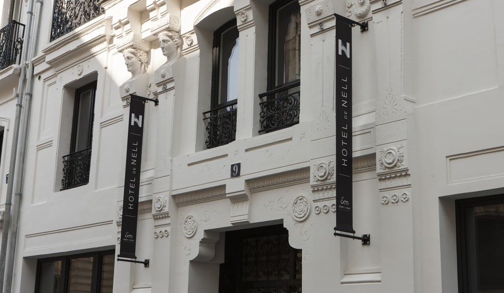 Housing in a former apartment block, the hotel blends in to its 9th arrondissement locale. Picture: Hôtel de Nell Housing in a former apartment block, the hotel blends in to its 9th arrondissement locale. Picture: Hôtel de Nell