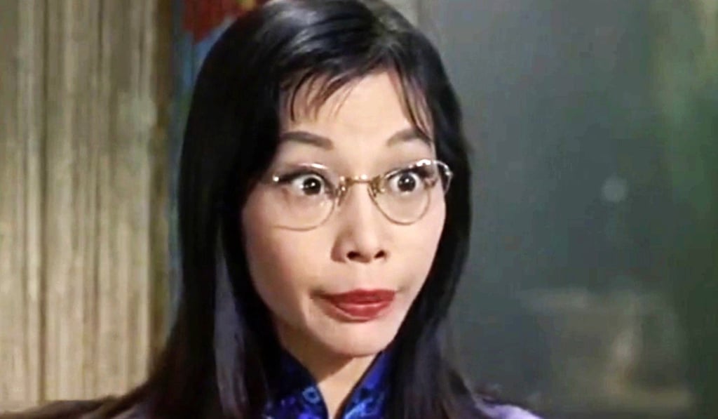 Jacqui Chan as Gwennie Lee in The World Of Suzie Wong. Jacqui Chan as Gwennie Lee in The World Of Suzie Wong.