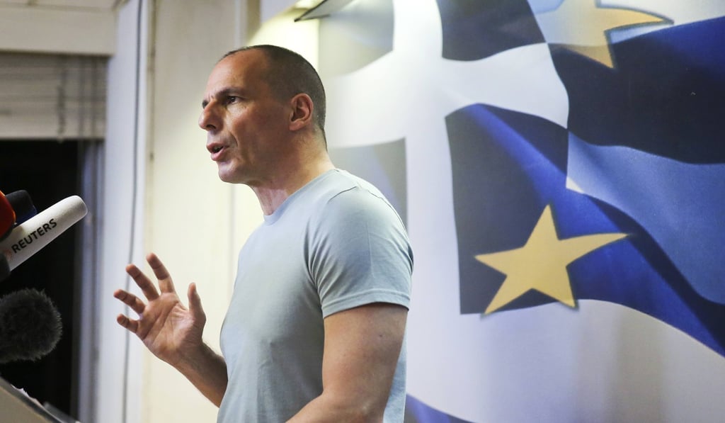Greek economist and former finance minister Yanis Varoufakis has written a memoir, Adults In The Room, about his encounters with European power brokers during the Greek debt crisis. He sees many of them as two-faced. Photo: Reuters
