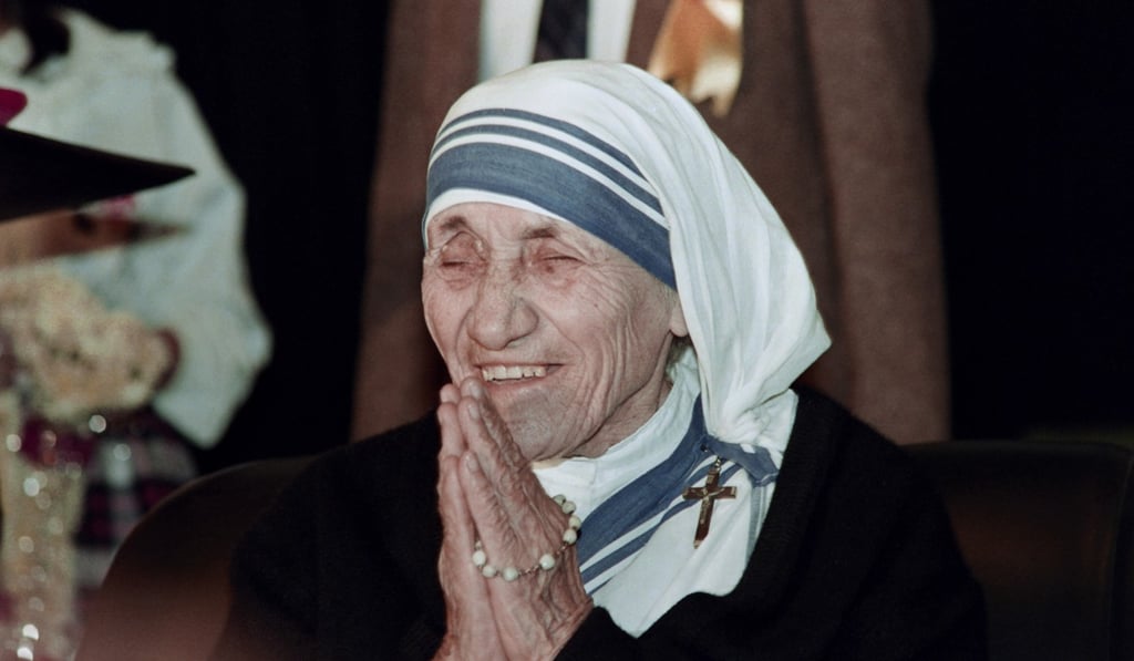Portrait taken in December 1991 in New Dehli shows Mother Teresa of Calcutta. Photo: AFP