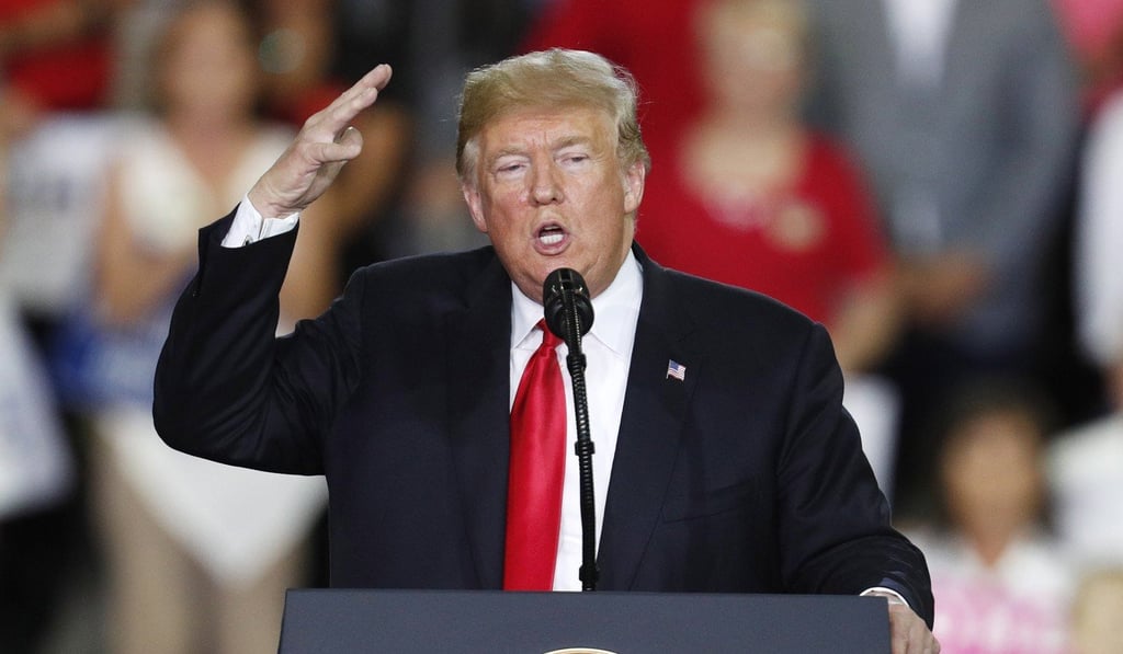 US President Donald Trump has taken a strong line against Beijing. Photo: EPA. US President Donald Trump has taken a strong line against Beijing. Photo: EPA.