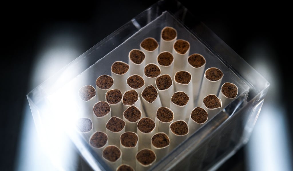 Tobacco sticks for electronic cigarette system are seen at the research and development facility of Philip Morris International, in Neuchatel, Switzerland. Carrie Lam’s proposed ban on e-cigarettes comes as the US has declared their use among young people an “epidemic”. Photo: AFP Tobacco sticks for electronic cigarette system are seen at the research and development facility of Philip Morris International, in Neuchatel, Switzerland. Carrie Lam’s proposed ban on e-cigarettes comes as the US has declared their use among young people an “epidemic”. Photo: AFP