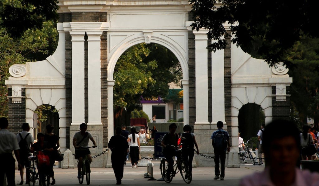 Tsinghua University in Beijing is one of the top institutions on the mainland. Photo: Reuters/Thomas Peter