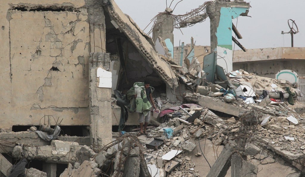 Years of conflict have left Syrian towns and cities in ruins. Photo: Reuters