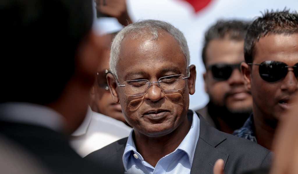 Ibrahim Mohamed Solih, who won the Maldives’ presidential election. Photo: AFP Ibrahim Mohamed Solih, who won the Maldives’ presidential election. Photo: AFP