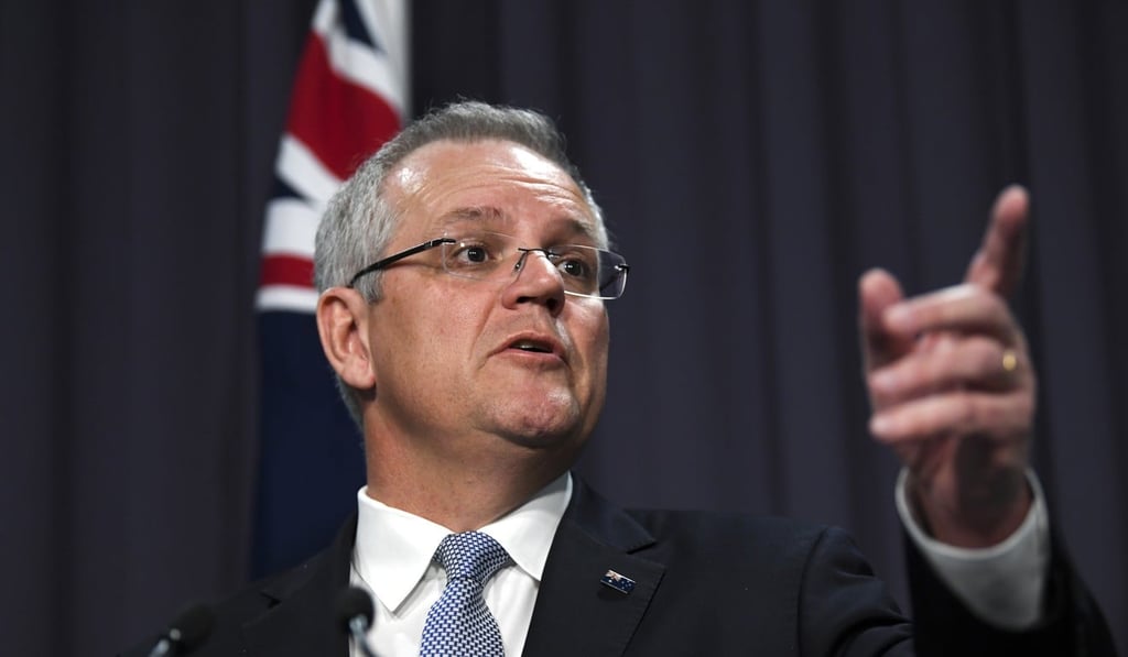 Australian Prime Minister Scott Morrison. Photo: EPA