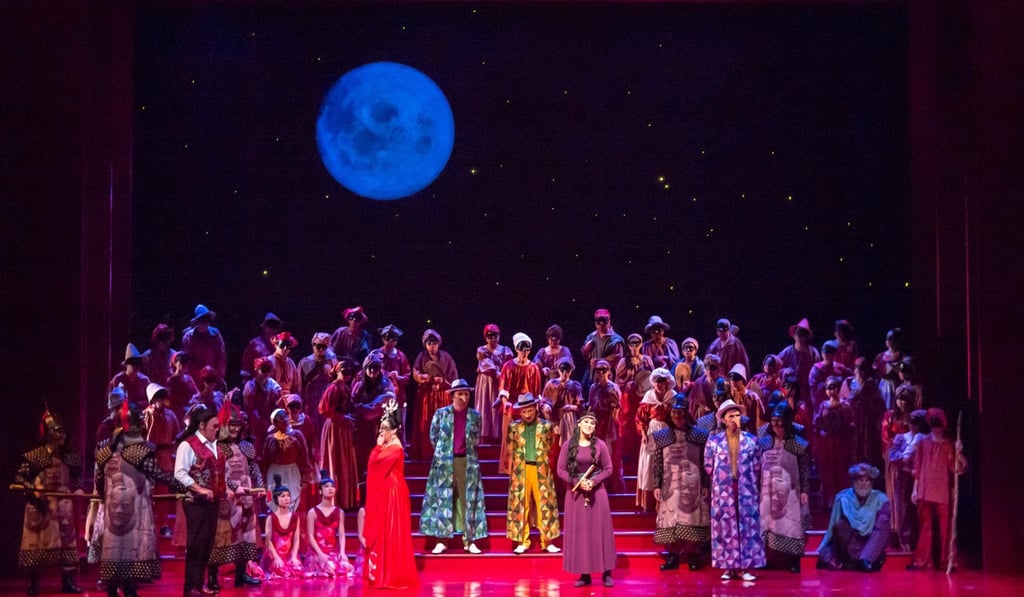 Opera Hong Kong and New York City Opera’s co-production of Puccini’s Turandot. Opera Hong Kong and New York City Opera’s co-production of Puccini’s Turandot.