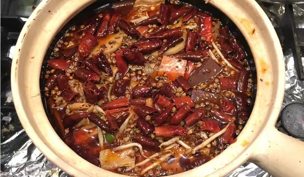 The Sichuan dish mao xue wang, cooked by Dunlop. Photo: Handout