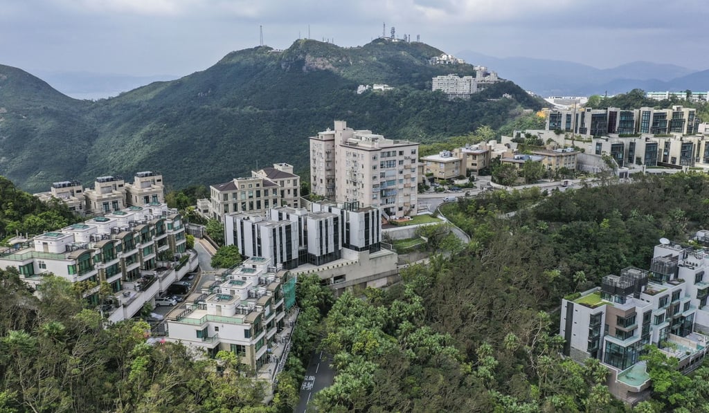 Luxury apartments and residential buildings on Mount Kellett Road, The Peak. Photo: Roy Issa