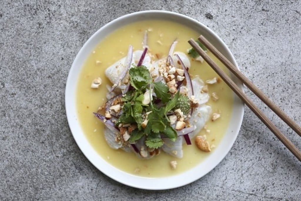 White fish ceviche from Chino in Kennedy Town. Photo: Jonathan Wong