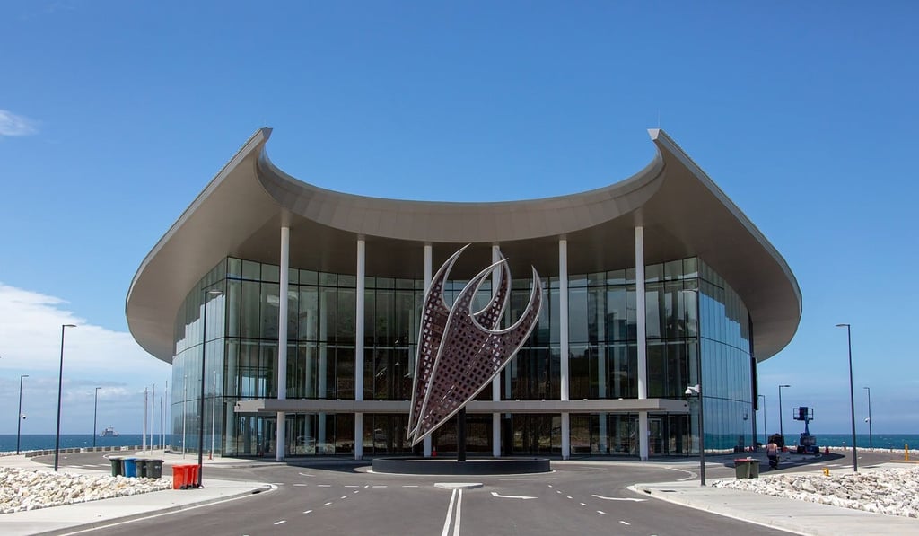 A conference centre for the upcoming Asia-Pacific Economic Cooperation summit in Port Moresby, Papua New Guinea. Photo: AFP