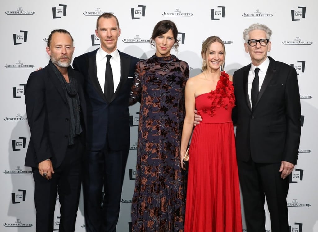 (From left) Thom Yorke, Benedict Cumberbatch, Sophie Hunter, Joanne Froggatt and David Cronenberg (From left) Thom Yorke, Benedict Cumberbatch, Sophie Hunter, Joanne Froggatt and David Cronenberg