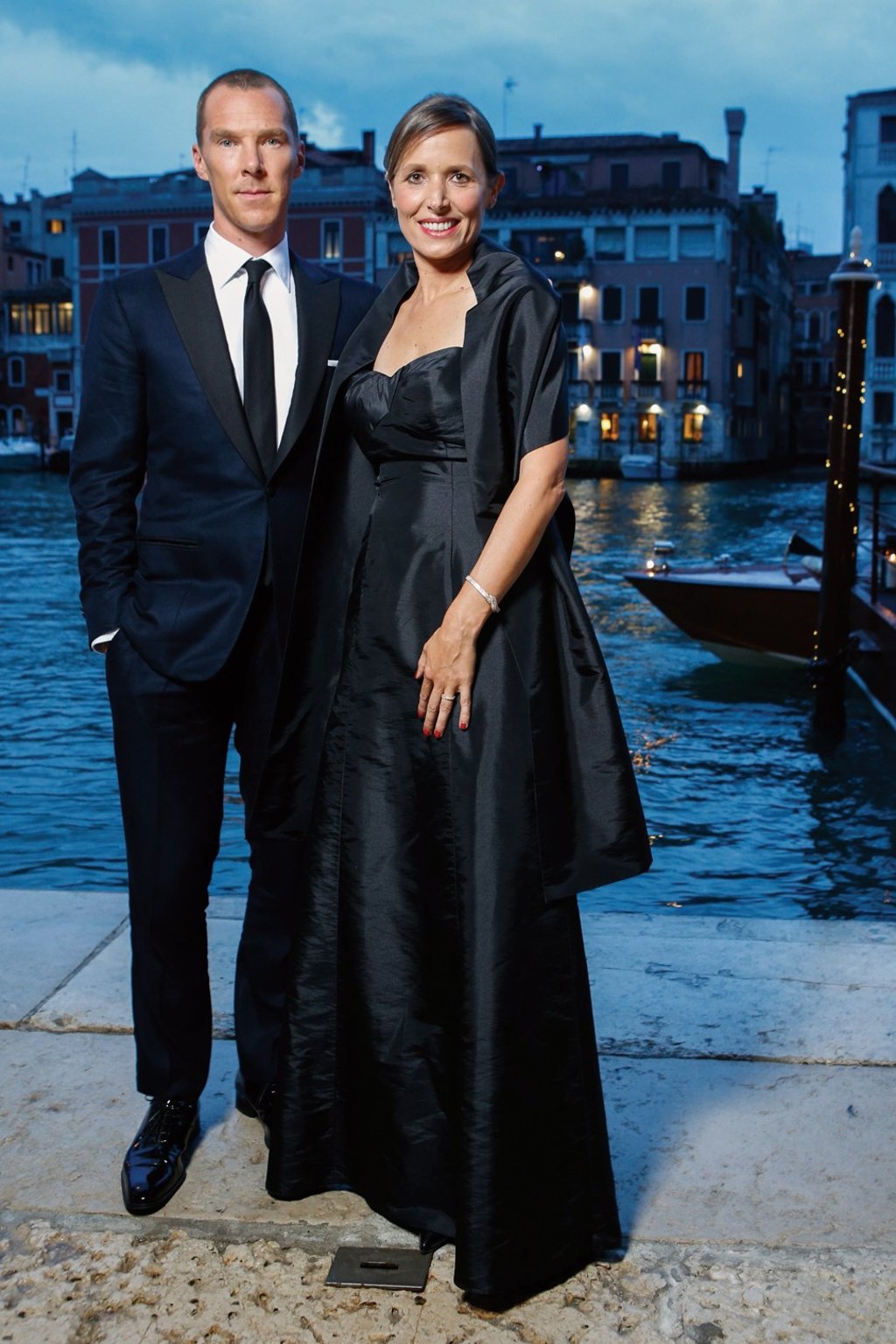 Benedict Cumberbatch and Catherine Renier Benedict Cumberbatch and Catherine Renier