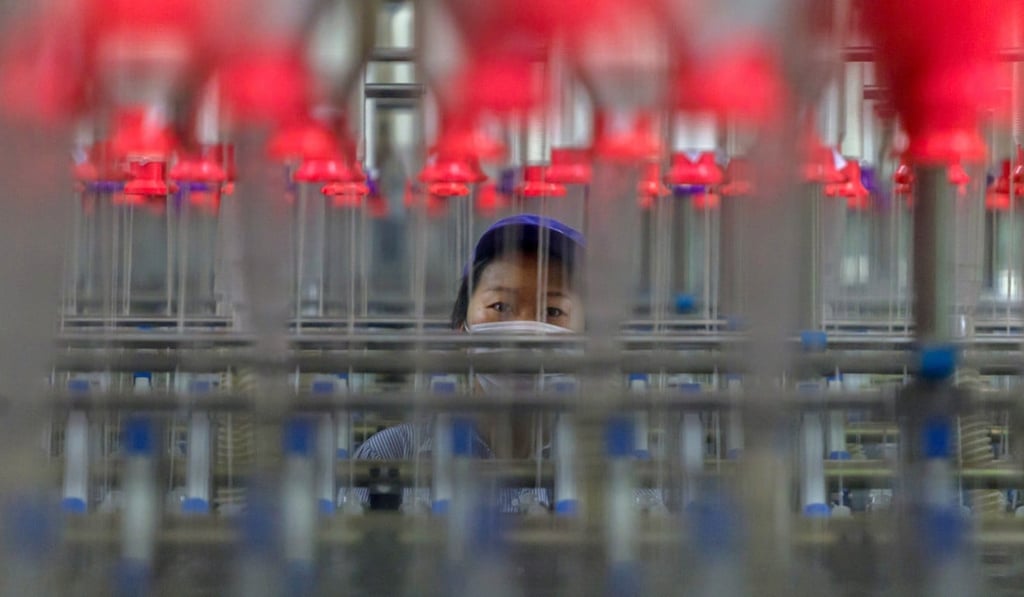 Taiwan says the mainland-based firms interested in relocating to the self-ruled island include textile, rubber, electronic components and auto parts manufacturers. Photo: EPA