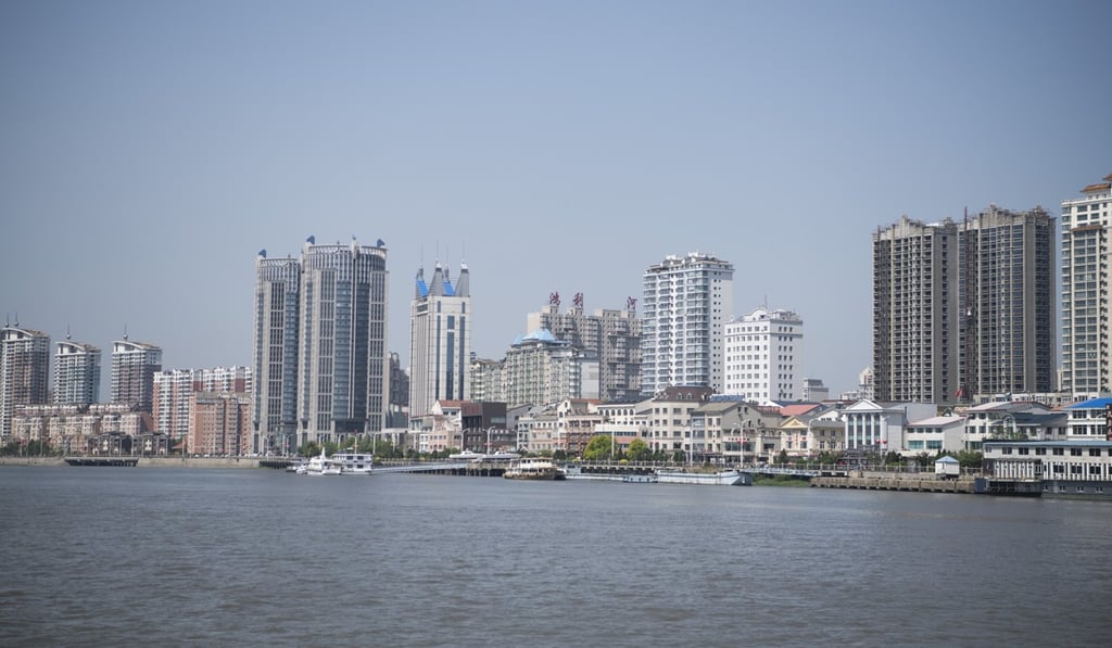 The Chinese city of Dandong beckons across the Yalu river from North Korea: AFP