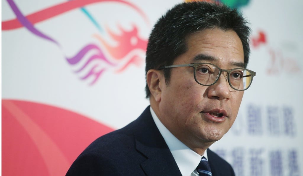 Michael Wong Wai-lun said research would focus on the first stage of the plan – reclamation of 1,000 hectares next to the small outlying island of Kau Yi Chau. Photo: David Wong