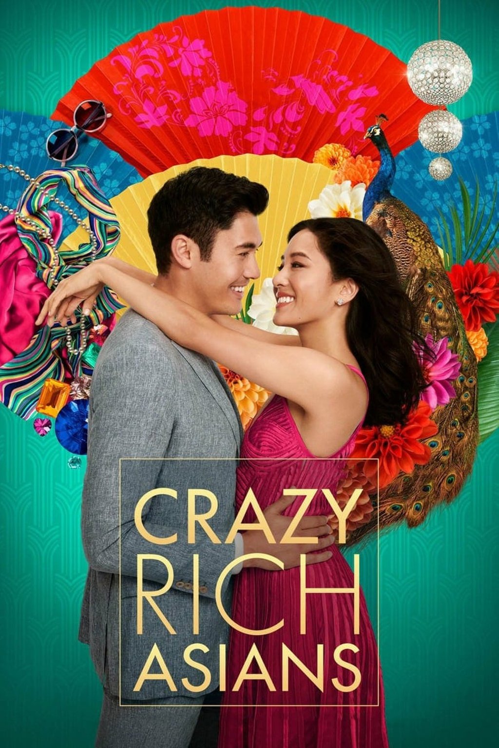 The film poster for ‘Crazy Rich Asians’ starring Henry Golding (left) and Constance Wu.