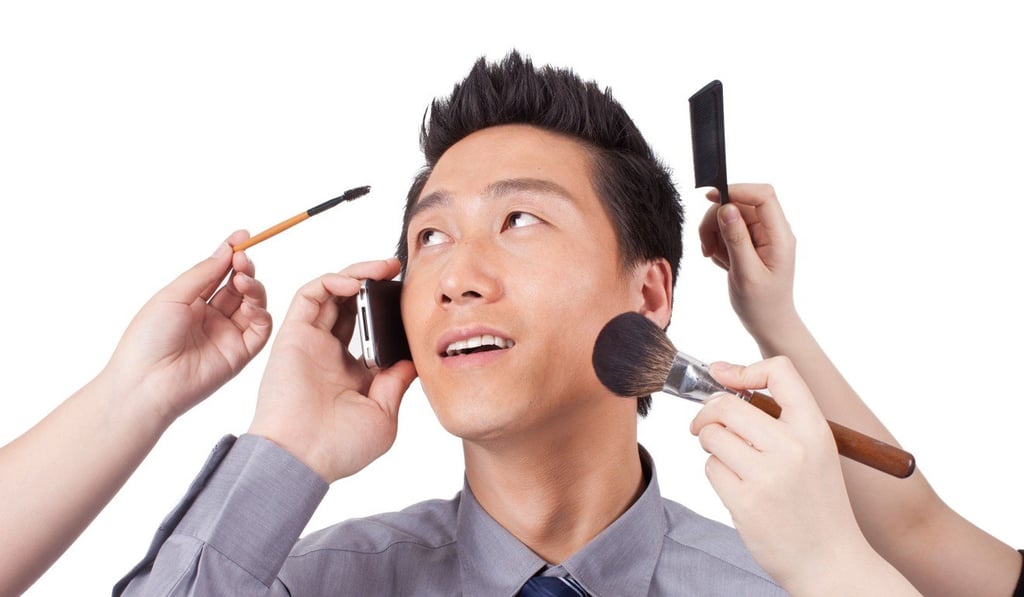 The aspirational Chinese man is now under pressure to look as good and well-groomed as he can. Photo: Alamy Stock The aspirational Chinese man is now under pressure to look as good and well-groomed as he can. Photo: Alamy Stock