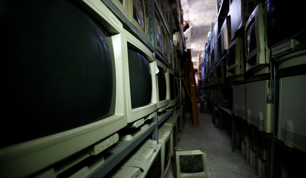 Roland Borsky’s collection has grown to roughly 1,100 computers. Photo: Reuters